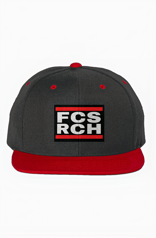 FCS RCH ICON PREMIUM TWO-TONE SNAPBACK (BLACK/RED)