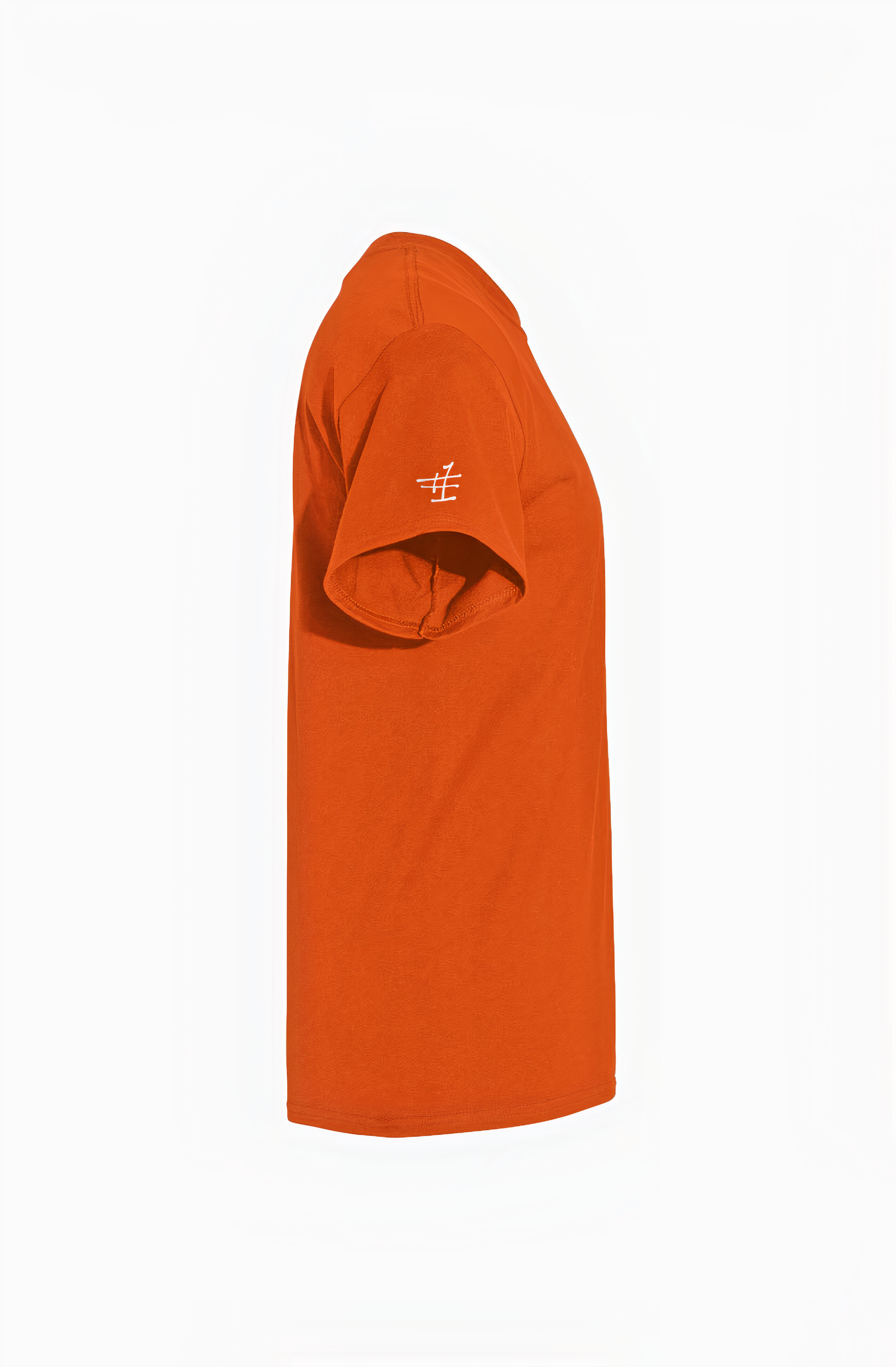 Orange Focus Better t-shirt from Focus Rich Clothing x Nun Better collab with bold prints and sleeve logos on 100% cotton shirt